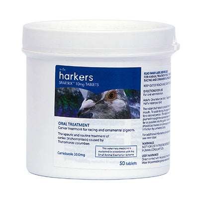 Petlife Harkers Spartrix 10mg Tablets x50