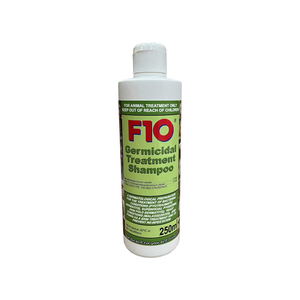 F10 Germicidal Treatment Shampoo 250mL