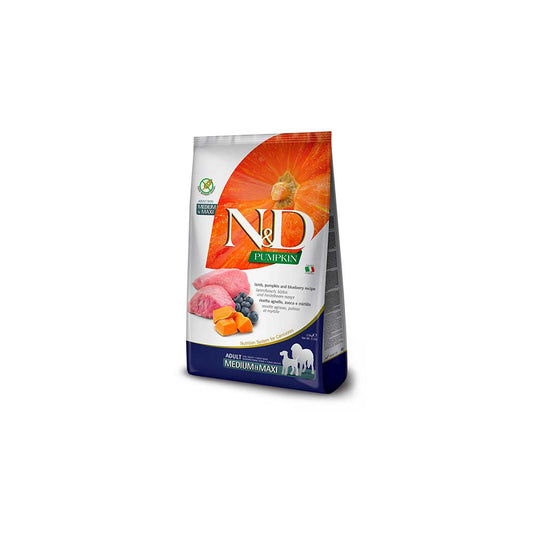 N&D Pumpkin Dog Lamb/Blueberry Medium&Maxi 2.5kg
