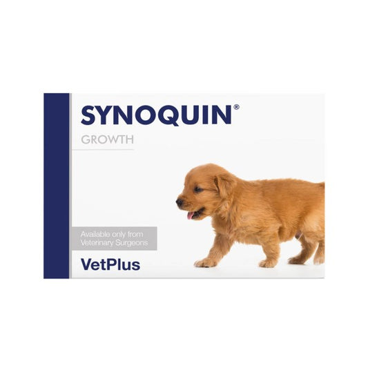 VetPlus Synoquin Growth Tablets x60 Chewable Tablets