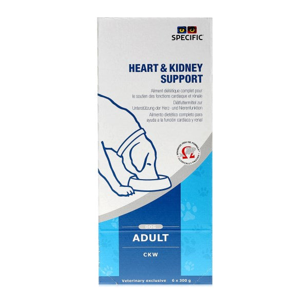 Dechra Specific Canine CKW Heart & Kidney Support 6 x 300g Alutrays