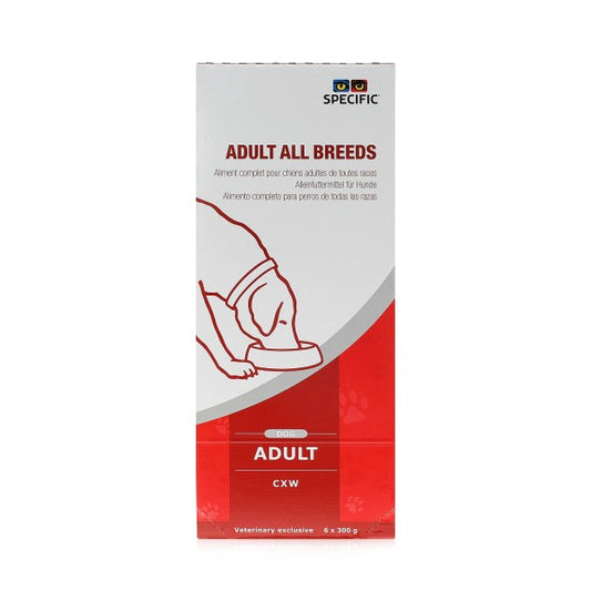 Dechra Specific Canine Adult CXW 6 x 300g Alutrays