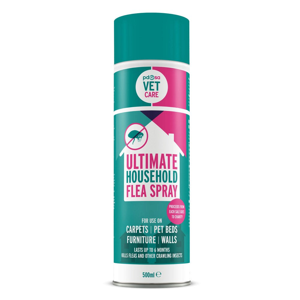 PDSA VetCare Ultimate Household Flea Spray 500ml