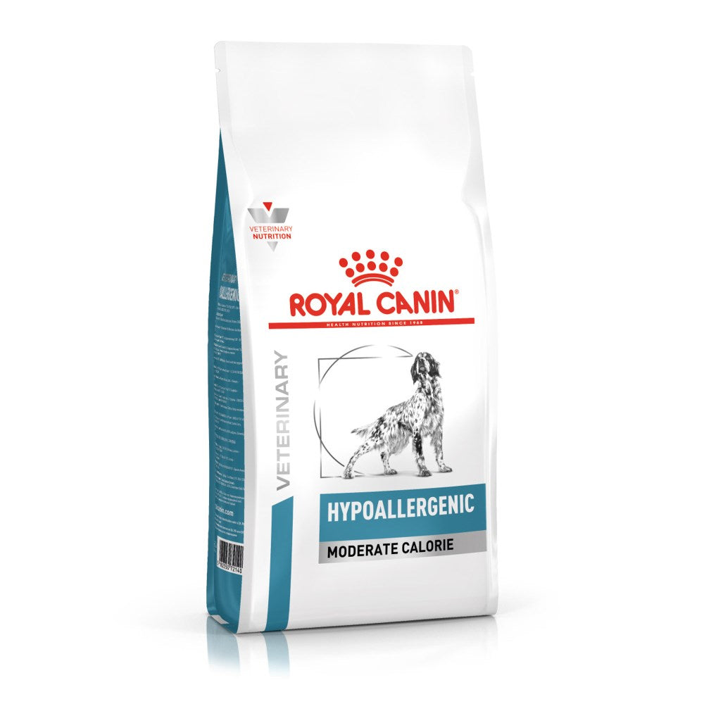 Royal Canin Veterinary Health Nutrition Canine Hypoallergenic Moderate Calorie 1.5kg