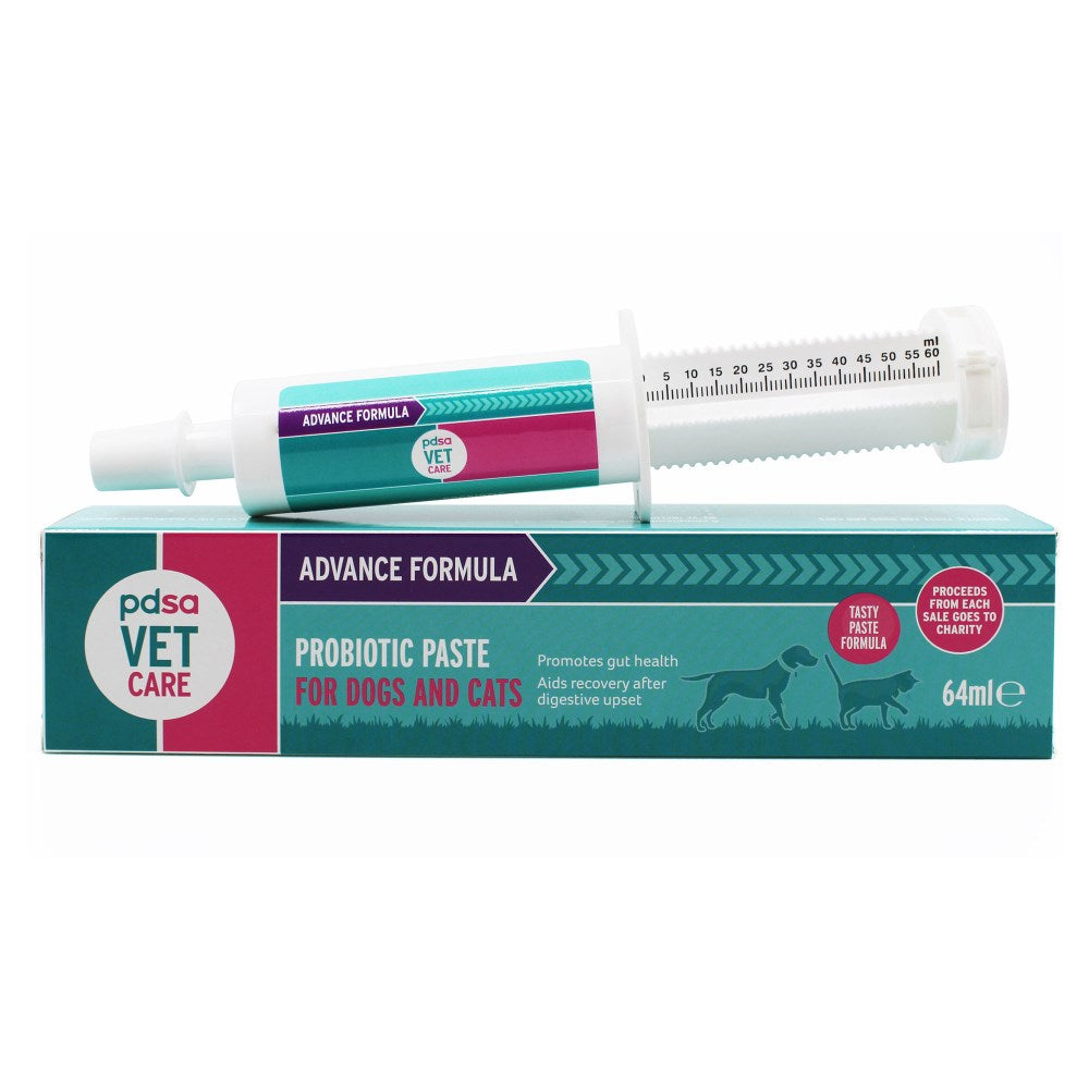 PDSA Canine and Feline Advance Probiotic Paste 64ml