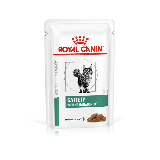 Royal Canin Veterinary Health Nutrition Feline Satiety 85g x 48 Pouches