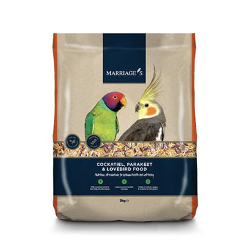 Marriage's Parrot Food Protein Energy & Fibre For Skin Feather & Overall Health