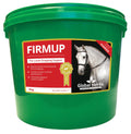 Green bucket of Firmup by Global Herbs for horses on a white background