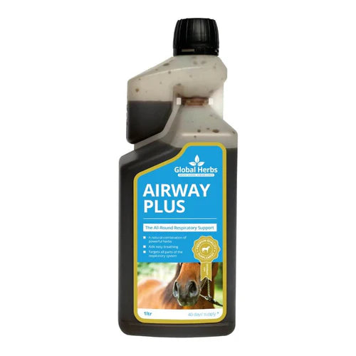 Global Herbs Airway Plus Liquid Equine 1 Liter
