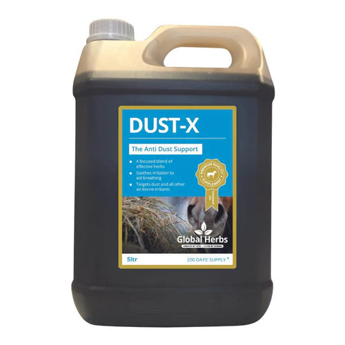 Global Herbs Dust-X Liquid Equine 5 Liter