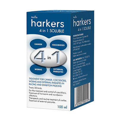 Petlife Harkers 4 in 1 Soluble 100ml