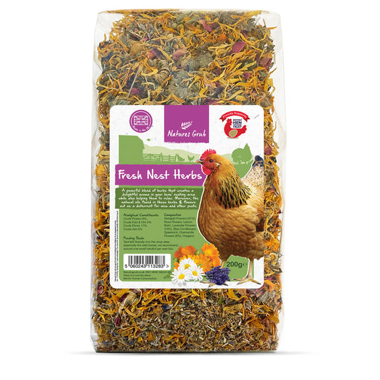 Nature's Grub Fresh Nest Herbs 200g