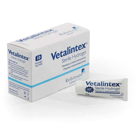 Robinsons Healthcare Vetalintex Sterile Hydrogel 15g