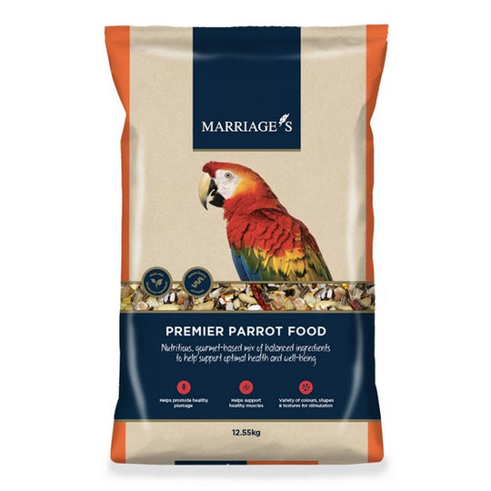 Marriage's Parrot Food Protein Energy & Fibre For Skin Feather & Overall Health